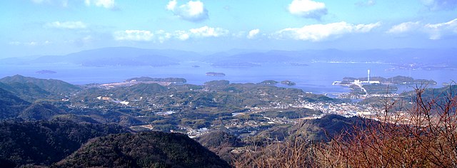 神峰山 展望台からの景色