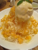 広島 ソレイユの GBstyle-cafe(GBスタイルカフェ) で、果肉たっぷり かき氷
