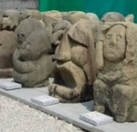 瀬戸田の商店街に 大量の謎の石像アート！若者の想いつまった 青空美術館