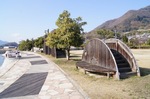 沖浦港おさかな公園、海の駅にあるお散歩スポット