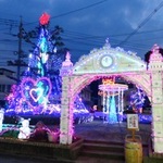 大竹駅前イルミネーション、子どもたちへのお礼で灯します
