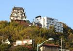 尾道 ビュウホテル セイザン、尾道駅の後ろ・山頂に建つ眺めの良い安宿