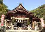 大頭神社（廿日市市大野）御朱印帳に妹背の滝、秋祭りには夜神楽も