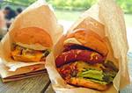 巨大ハンバーガー「グレイビージャック」東広島の肉肉しいバーガー、君は食べきれるか？！