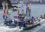 3年ぶりに復活！鯛網観光、鞆の浦で伝統漁法を船上から見学