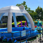 じゃぶじゃぶテラス開催中！10歳以下の水遊びスポット イオンモール広島府中に