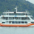 「海の上を走る鉄道」みせん丸が3月就航、JR宮島フェリー新旧バトンタッチ