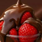この光沢と滑らかさ、苺と絡み合う。ストロベリーチョコ専門店、広島パルコにオープン