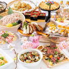 桜並木眺めるランチブッフェ！8日間限定開催、広島の川のほとりで