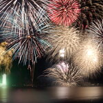 海上に2尺玉打上もアリ。岩国港みなと祭花火大会2026