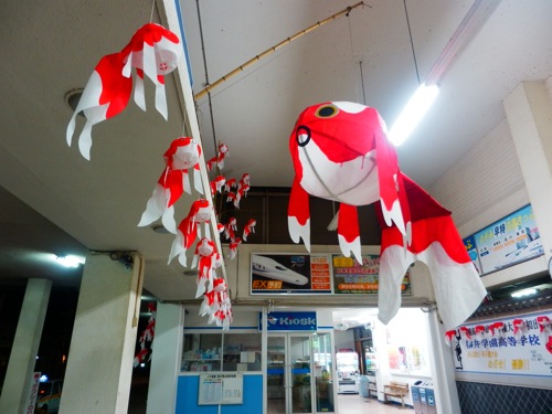 山口県 柳井市で 金魚ちょうちん祭り