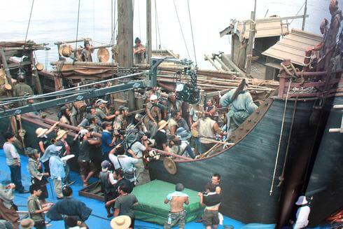 平清盛 ロケ地 広島で、撮影に使われた海賊船やパネル展「海のみち展」