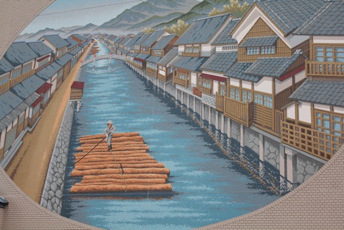 福山市松永の木材港 画像 2