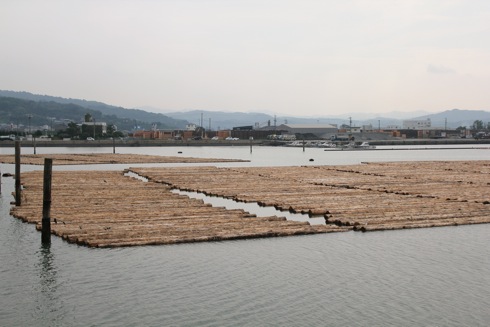 福山市松永の木材港 と、その歴史感じる小さな公園