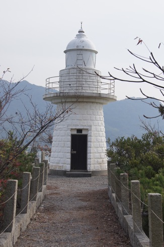 大久野島の風景 灯台の画像