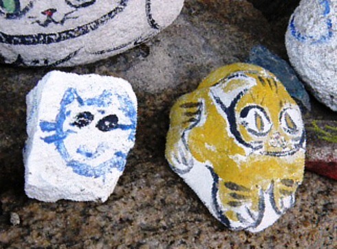 猫石コレクション 鞆の浦にて