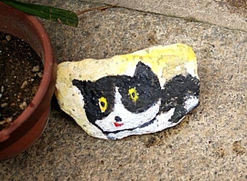 猫石コレクション 鞆の浦にて