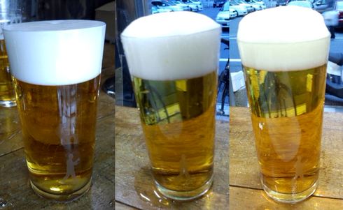 ビールスタンド重富（重富酒店）、昭和初期のビールサーバーで 一味違う生ビールを