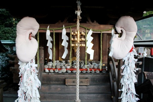 因島 大山神社の中の 耳明神社