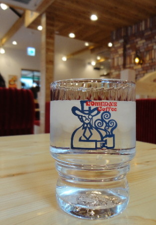 コメダ珈琲店 広島 グラスの画像