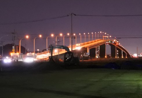 広島はつかいち大橋の夜景
