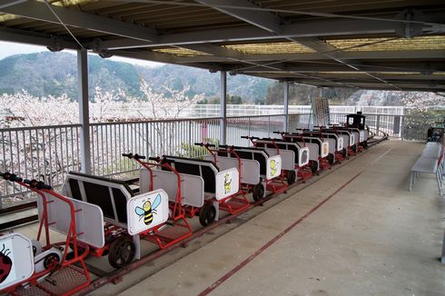 土師ダム サイクル列車