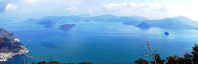 神峰山 展望台からの景色2