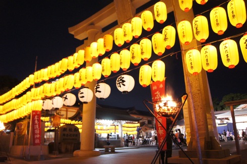 広島護国神社 万灯みたま祭 提灯の画像1