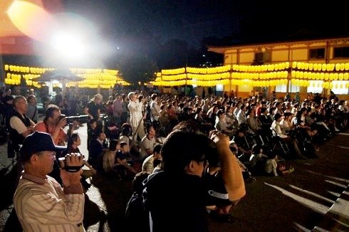 広島護国神社 万灯みたま祭 カメラマンたち