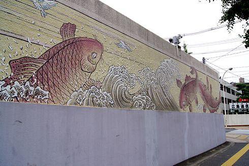 広島拘置所の壁画アート2