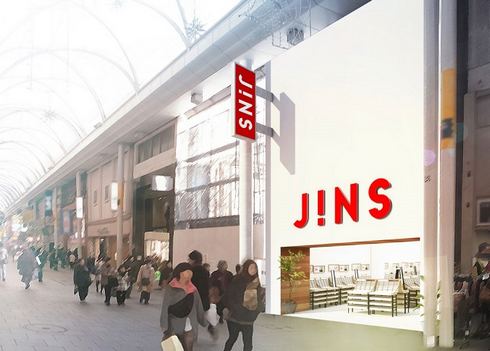 JINS（ジンズ）広島本通り店、日本最大店がオープン！工場も併設