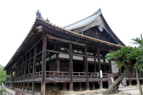 千畳閣(豊国神社)、豊臣秀吉が建立命じた宮島最大の大経堂