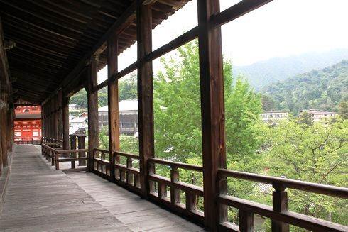 宮島 千畳閣(豊国神社) の廊下