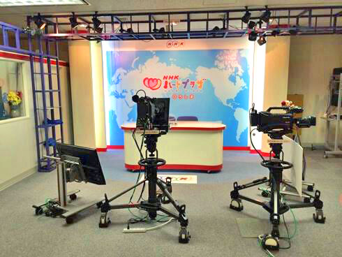 NHK広島放送局 ハートプラザ バーチャルスタジオ