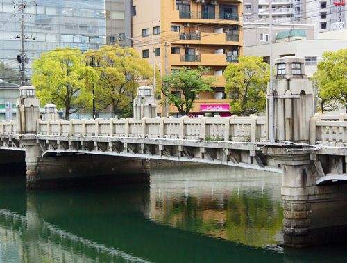 京橋、広島市南区の鋼橋