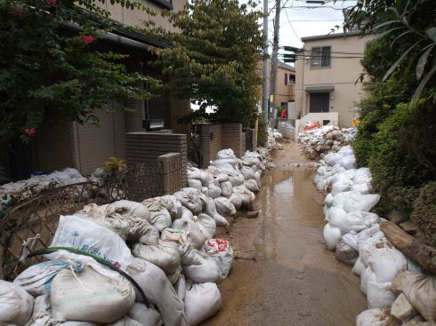 広島土砂災害 現場の写真6