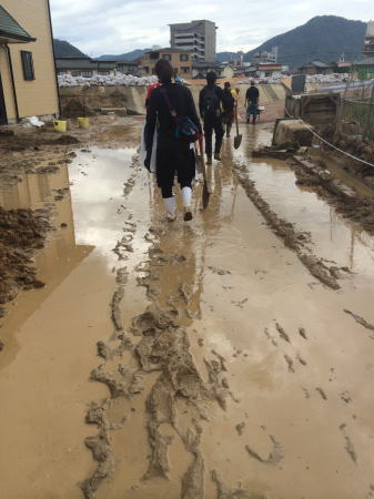 広島土砂災害 現場の写真8