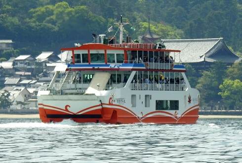 JR宮島フェリー ななうら丸を新造船、2016年から運航