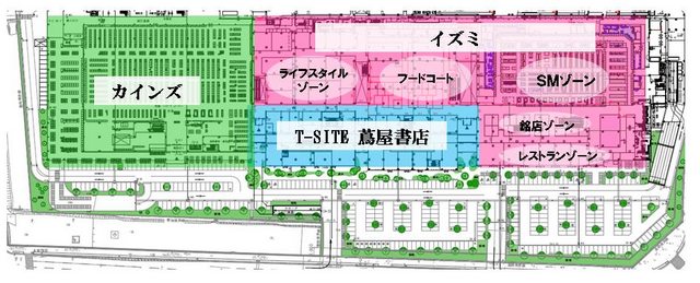 広島西部ＳＣプロジェクト 1F図面