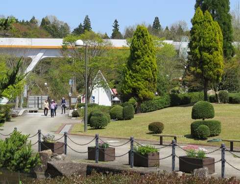 広島・花みどり公園、綺麗に整備された園内