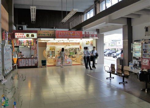宮島口駅改修前の写真