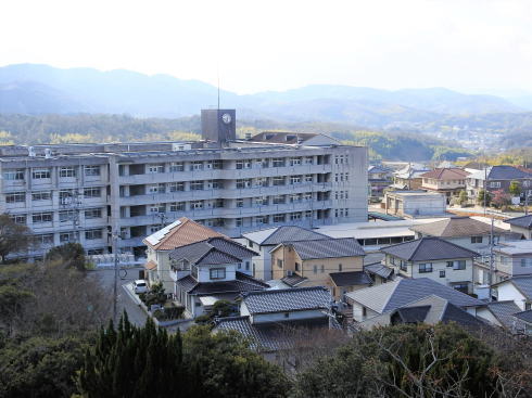明王台展望台（配水池）から見た福山の風景3
