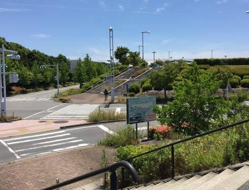 広島空港の県営駐車場