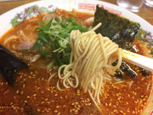 わかば亭 ピリ辛ラーメン