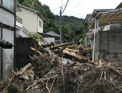 記録的な大雨で広島各地に甚大な被害、二次被害にもご注意を