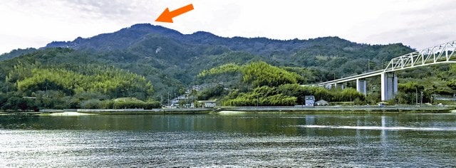 江田島 一番高い山、陀峯山（だぼうざん）