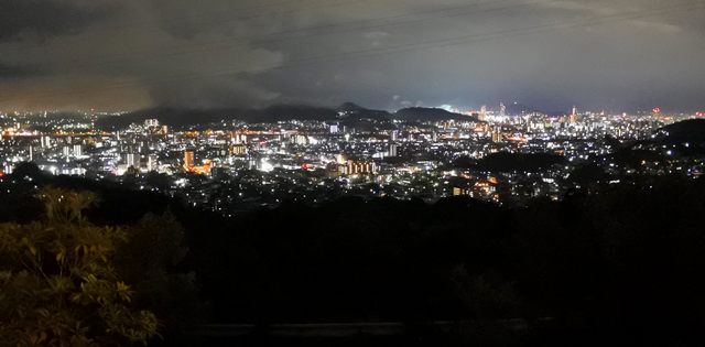 春日野第六公園（広島市）からの夜景