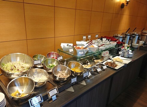 ザロイヤルパークホテル広島の朝食「ザ リバーサイドカフェ」