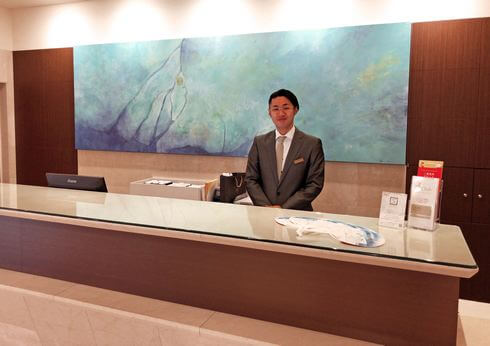 ザ ロイヤルパークホテル広島のチェックイン機