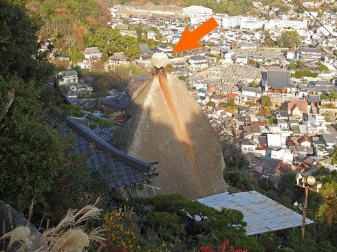 尾道市 千光寺 玉の岩 の写真